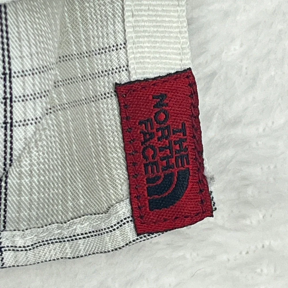 The North Face Shirt Mens Large (L/G) Plaid‎ Roll Tab Sleeve Hiking Button Down